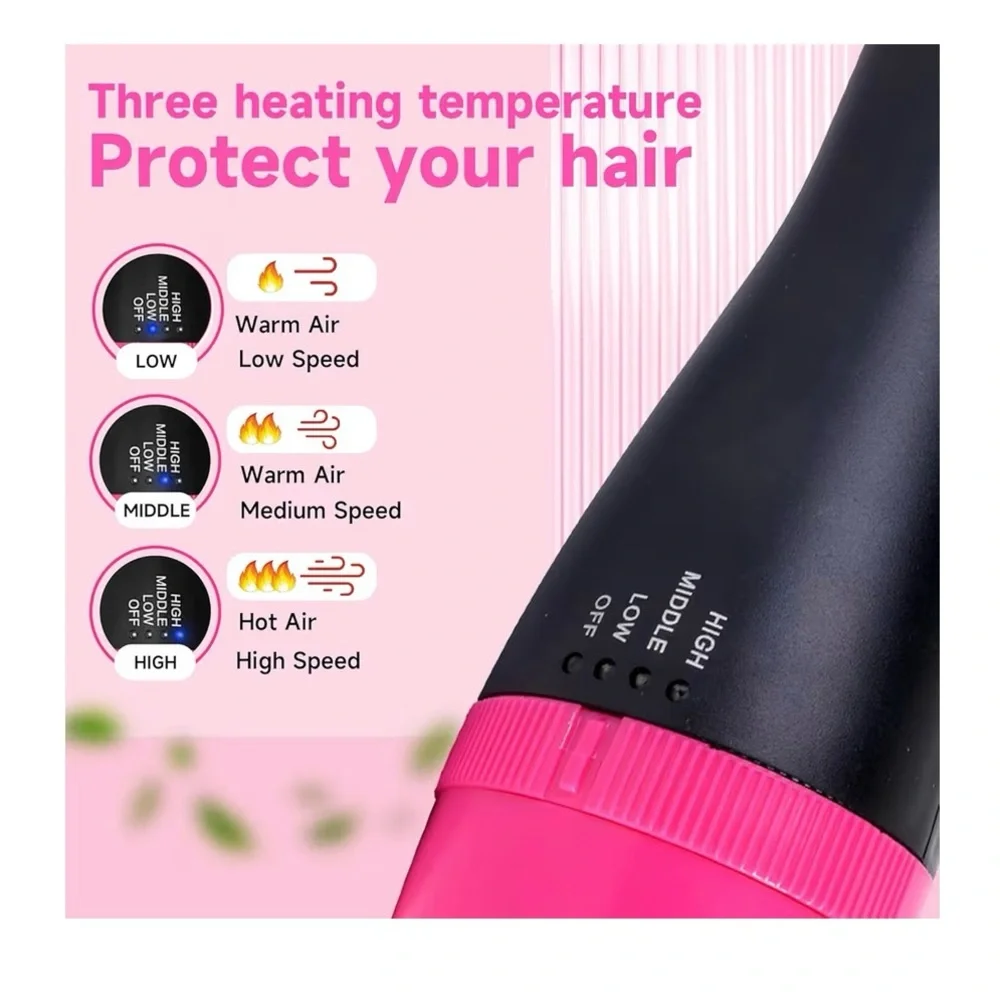 One Step Hair Dryer Volumizer Hot Air Hair Dryer Brush